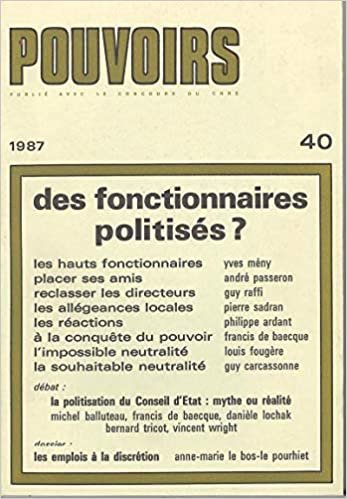 okumak Pouvoirs, n° 40. Des fonctionnaires politisés ? (40)
