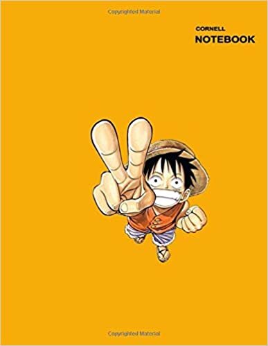 okumak One Piece mini notebook for kids: 110 Pages, Notes cornell, Letter (8.5 x 11 inches).