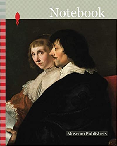 okumak Notebook: Double portrait of Constantijn Huygens 1596-1687 and Suzanna van Baerle 1599-1637, Jacob van Campen, c. 1635