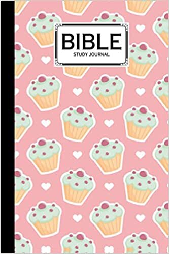 okumak Bible Study Journal: Cupcake Cover Bible Study Journal, A Christian Notebook and Workbook - Guide To Journaling Scripture Using the S.O.A.P Method | 120 Pages, Size 6&quot; x 9&quot;
