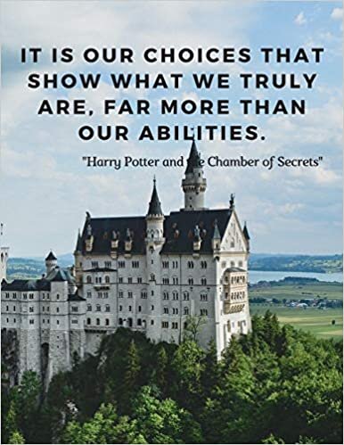okumak It is our choices that show what we truly are, far more than our abilities.: 110 Lined Pages Motivational Notebook with Quote by J.K. Rowling (Motivate Youreslf, Band 2)