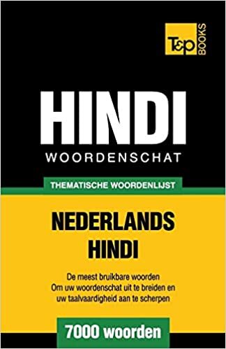 okumak Thematische woordenschat Nederlands-Hindi - 7000 woorden