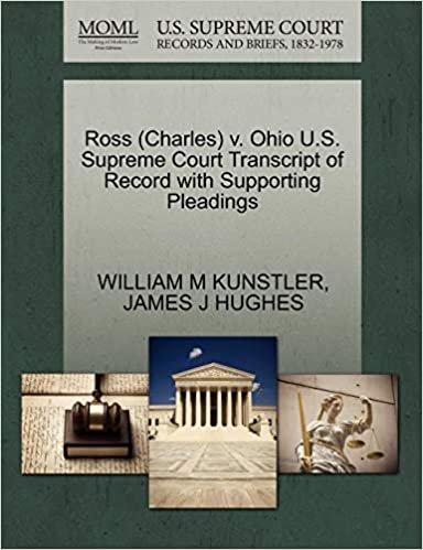 okumak Ross (Charles) v. Ohio U.S. Supreme Court Transcript of Record with Supporting Pleadings