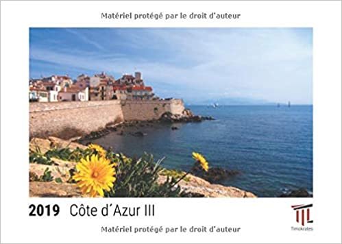 okumak Côte d¿Azur III 2019 - Calendrier de bureau Timokrates, calendrier photo, calendrier photo - DIN A5 (21 x 15 cm)