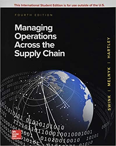 okumak Swink, M: ISE Managing Operations Across the Supply Chain
