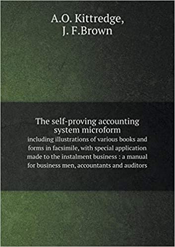 okumak The self-proving accounting system microform including illustrations of various books and forms in facsimile, with special application made to the ... for business men, accountants and auditors