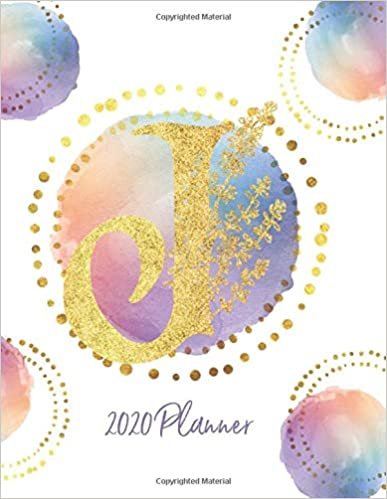 okumak J 2020 Planner: Letter &quot;J&quot; Monogram Planner
