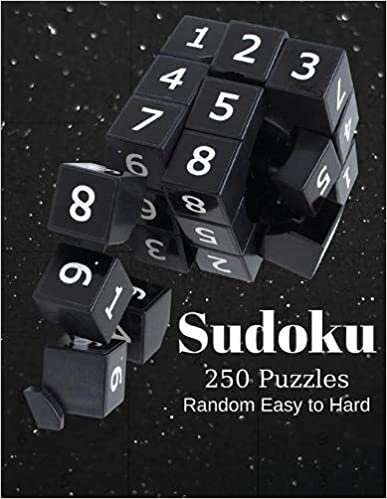 okumak Sudoku 250 Puzzles Random Easy To Hard: Sudoku Puzzle Book For Adults And Kids With Solution, To Keep The Mind Trained