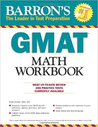 okumak Barrons GMAT Math Workbook
