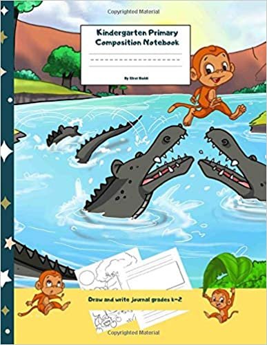 okumak Kindergarten Primary Composition Notebook By Efrat Haddi Draw And Write Journal Grades K-2: Creative Story Tablet Plus Coloring Pages