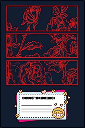 okumak Red Roses Aesthetic Clothing Soft Grunge Clothes N Girls DX Notebook: 120 Wide Lined Pages - 6&quot; x 9&quot; - College Ruled Journal Book, Planner, Diary for Women, Men, Teens, and Children