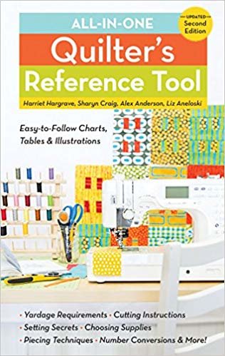 okumak All-in-One Quilters Reference Tool: Easy-to-follow Charts, Tables &amp; Illustrations