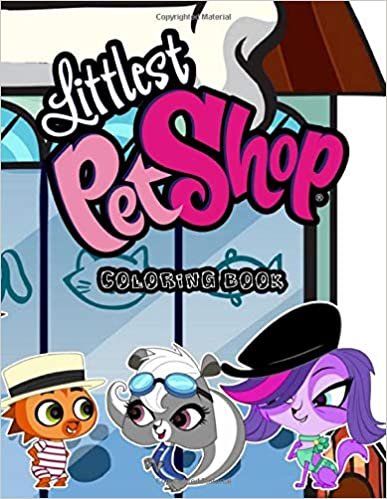 okumak Littlest Pet Shop Coloring Book: Coloring Book with Fun, Easy, and Relaxing, Collection Coloring Pages for All Fans