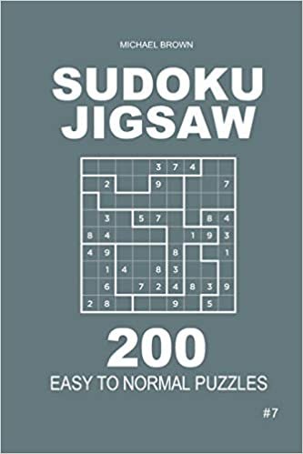 Sudoku Jigsaw - 200 Easy to Normal Puzzles 9x9 (Volume 7)