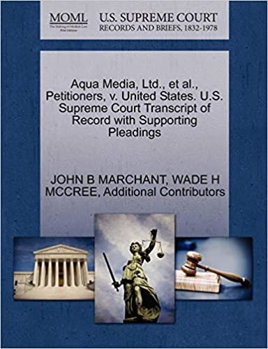 okumak Aqua Media, Ltd., et al., Petitioners, v. United States. U.S. Supreme Court Transcript of Record with Supporting Pleadings