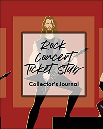 okumak Rock Concert Ticket Stub Collector&#39;s Journal: Ticket Stub Diary Collection |  Concert | Movies | Conventions | Keepsake Album