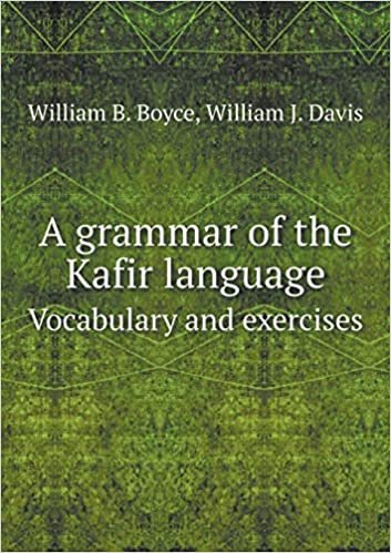okumak A grammar of the Kafir language Vocabulary and exercises