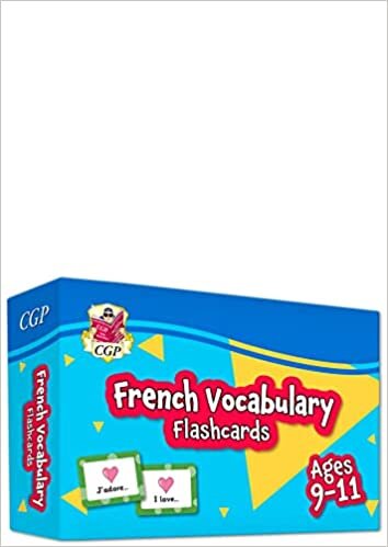New French Vocabulary Flashcards for Ages 9-11