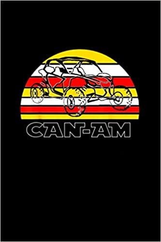 okumak CANAM Vintage Original ATV UTV Maverick off road Gift Notebook 114 Pages 6&#39;&#39;x9&#39;&#39; College Ruled
