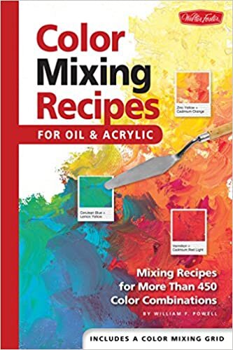okumak Color Mixing Recipes: Mixing Recipes for More Than 450 Colour Combinations