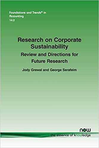okumak Research on Corporate Sustainability: Review and Directions for Future Research (Foundations and Trends(r) in Accounting): 43
