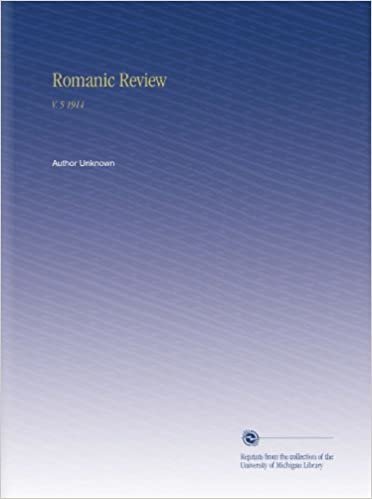 okumak Romanic Review: V. 5 1914