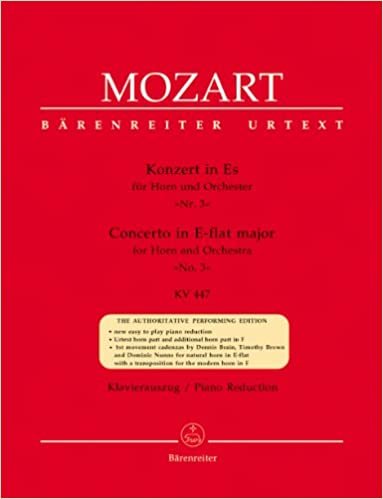 okumak Concerto for Horn No.3 in E-flat major K.447 (Horn &amp; Piano)