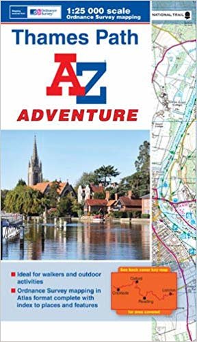 okumak Thames Path Adventure Atlas (A-Z Adventure Atlas)