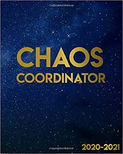 okumak Chaos Coordinator 2020-2021: Two Year Pretty Galaxy Weekly Organizer &amp; Motivational Planner | Milky Way 2 Year Schedule Agenda with Inspirational Quotes, Notes, To-Do’s, U.S. Holidays &amp; Vision Board
