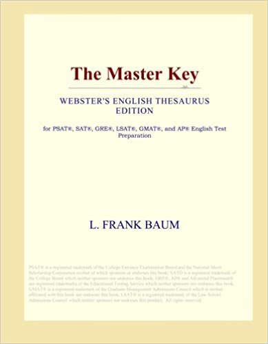 okumak The Master Key (Webster&#39;s English Thesaurus Edition)