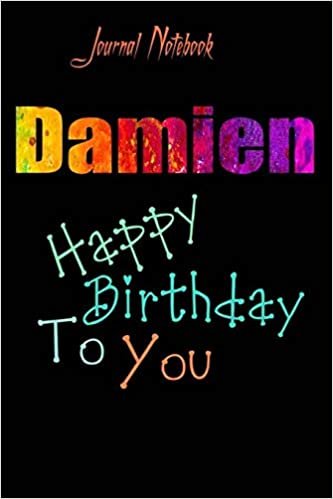okumak Damien: Happy Birthday To you Sheet 9x6 Inches 120 Pages with bleed - A Great Happy birthday Gift