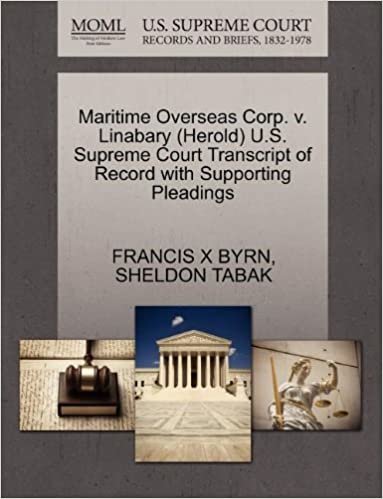 okumak Maritime Overseas Corp. v. Linabary (Herold) U.S. Supreme Court Transcript of Record with Supporting Pleadings