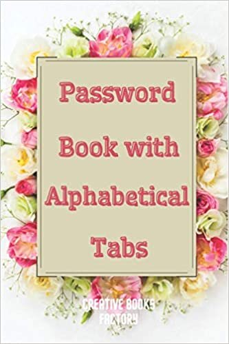 okumak Pretty Password Book With A-Z Alphabetical Tabs: Password Notebook - Red Flower Personal Internet Address Organizer | Gift for Seniors, Grandma, Kids, ... Way to Keep All Your Internet Login Details