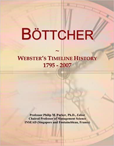 okumak B¿ttcher: Webster&#39;s Timeline History, 1795 - 2007