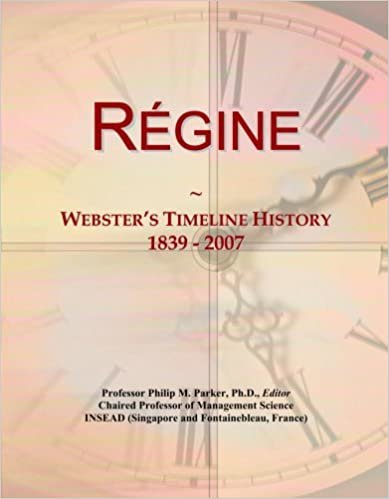 okumak R¿gine: Webster&#39;s Timeline History, 1839 - 2007