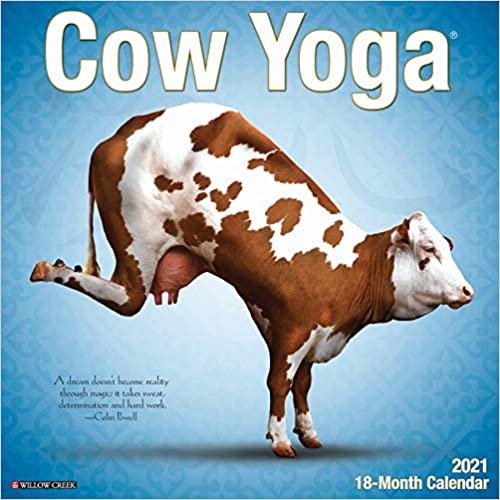 okumak Cow Yoga 2021 Calendar