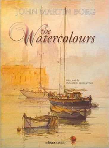 okumak John Martin Borg: The Watercolours
