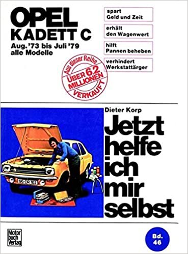 okumak Opel Kadett C (mit Typ GT/E 73-79)