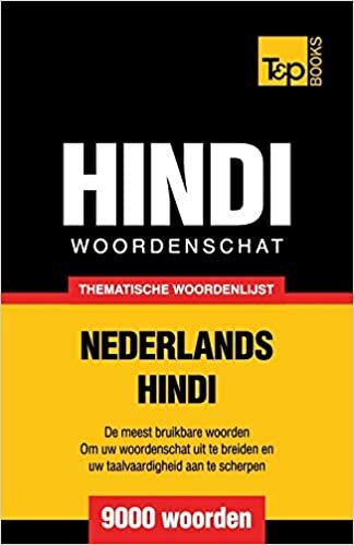 okumak Thematische woordenschat Nederlands-Hindi - 9000 woorden