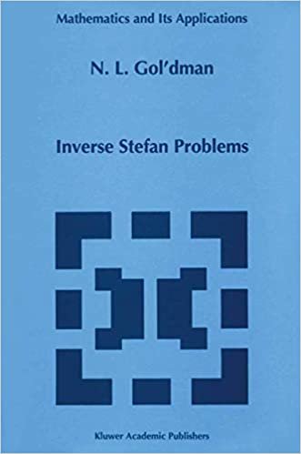okumak Inverse Stefan Problems (Mathematics and Its Applications (closed))