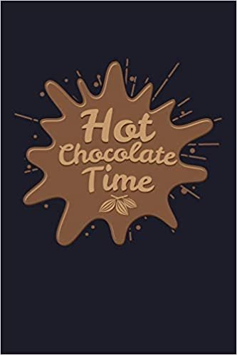 okumak Hot Chocolate Time: Blank Paper Sketch Book - Artist Sketch Pad Journal for Sketching, Doodling, Drawing, Painting or Writing