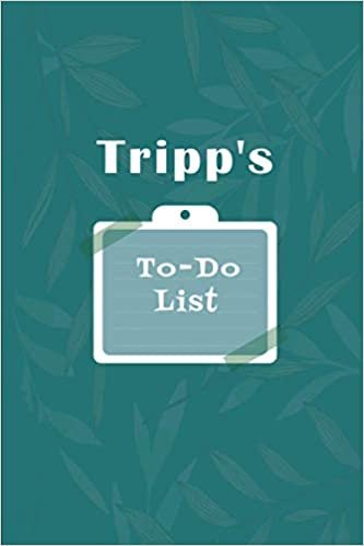okumak Tripp&#39;s To˗Do list: Checklist Notebook | Daily Planner Undated Time Management Notebook