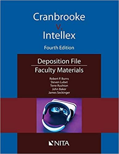 okumak Cranbrooke v. Intellex: Faculty Materials (NITA)