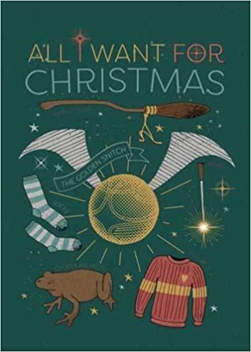 okumak Harry Potter: All I Want For Christmas Embellished Card (HP ExHog Holiday Card)