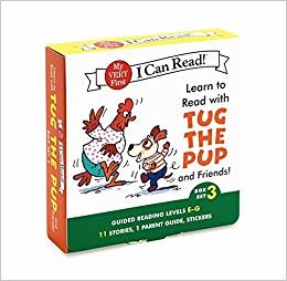 okumak Learn to Read with Tug the Pup and Friends! Box Set 3 : Levels Included: E-G