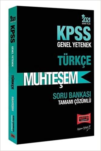 okumak Yargı 2021 KPSS Muhteşem Türkçe Tamamı Çözümlü Soru Bankası