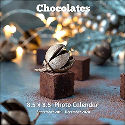 okumak Chocolates 8.5 X 8.5 Calendar September 2019 -December 2020: Monthly Calendar with U.S./UK/ Canadian/Christian/Jewish/Muslim Holidays-Chocolate Lover Candies Cooking