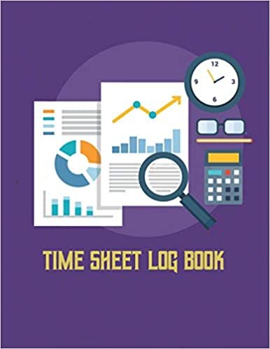 okumak Time Sheet Log Book: Large Simple Employee Time Log, Simple Weekly Work Hours Log Tracker
