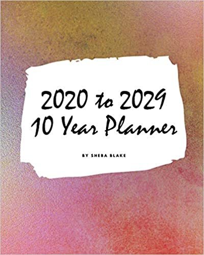 okumak 2020-2029 Ten Year Monthly Planner (Large Softcover Calendar Planner)