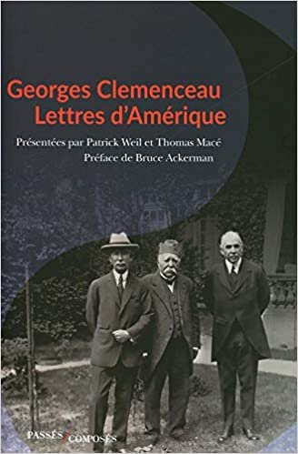 okumak Georges Clemenceau: Lettres d&#39;Amérique